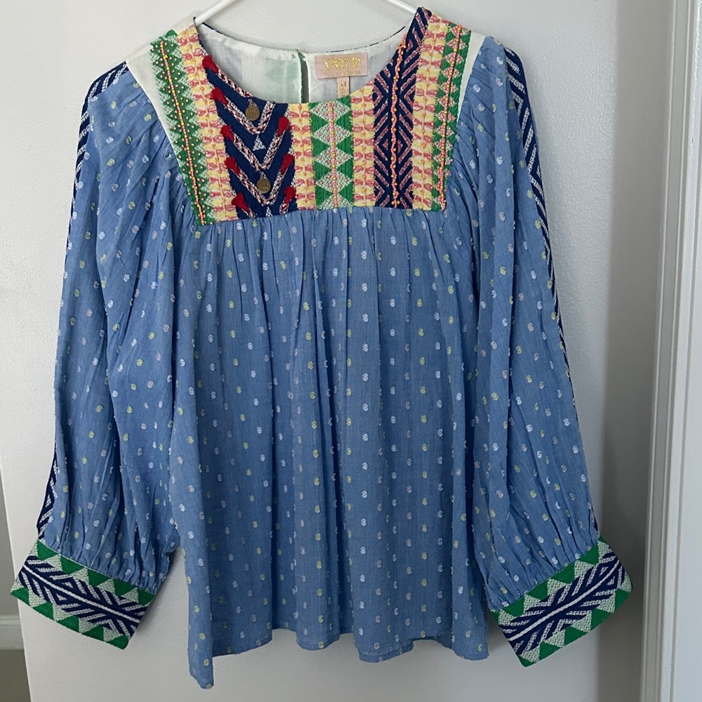 Anthropologie woman’s top.